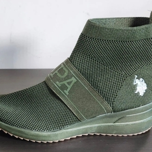 Polo by Ralph Lauren Green Ankle Boots - Picture 11 of 13